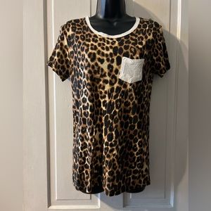 Animal Print Top